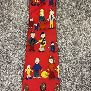 Save the Children vintage men’s silk neck tie